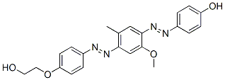 CAS#: 10196-13-1， 4-[[4-[[4-(2-Hydroxyethoxy)Phenyl]Azo]-2-Methoxy-5-Methylphenyl]Azo]Phenol