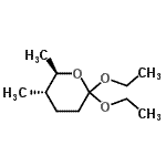 CAS#: 101977-88-2， (5S,6R)-2,2-Diethoxy-5,6-Dimethyltetrahydro-2H-Pyran