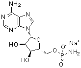 CAS#: 102029-68-5， Adenosine 5'-Monophosphoramidate Sodium Salt