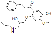 CAS#: 102059-09-6， 5-Hydroxy-4-Methoxypropafenone