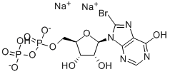 CAS#: 102185-44-4， 8-Bromo-Inosine 5'-(Trihydrogendiphosphate) Disodium Salt
