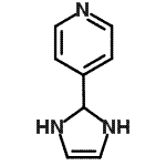CAS#: 102253-78-1， 4-(2,3-Dihydro-1H-Imidazol-2-Yl)Pyridine