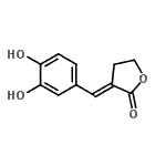 CAS#: 102271-71-6， (3E)-3-(3,4-Dihydroxybenzylidene)Dihydro-2(3H)-Furanone