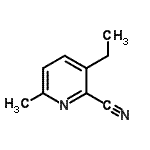 CAS#: 102308-56-5， 3-Ethyl-6-Methyl-2-Pyridinecarbonitrile