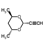 CAS#: 102340-79-4， (4R,6R)-2-Ethynyl-4,6-Dimethyl-1,3-Dioxane