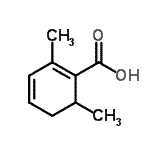 CAS#: 102369-93-7， 2,6-Dimethyl-1,3-Cyclohexadiene-1-Carboxylic Acid