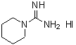 structure of CAS# 102392-91-6, 1-Piperidinecarboximidamide Hydroiodide (1:1);MFCD00114187;piperidine-1-carboxamidine hydroiodide;PIPERIDINE-1-CARBOXIMIDAMIDE HYDROIODIDE