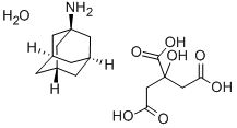 structure of CAS# 102395-13-1, 1-Adamantanamine Citrate Monohydrate;Adamantan-1-Amine;Citric Acid;Hydrate;1-Adamantanamine;Citric Acid;Hydrate;1-Adamantylamine;Citric Acid;Hydrate