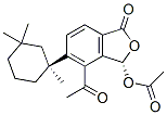 CAS#: 102396-21-4， (3S)-4-Acetyl-1,3-Dihydro-1-Oxo-5-[(1S)-1,3,3-Trimethylcyclohexyl]Isobenzofuran-3-Ol Acetate