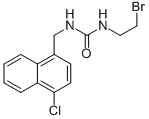 CAS#: 102434-21-9， 1-(2-Bromoethyl)-3-(4-Chloro-1-Naphthalenemethyl)Urea
