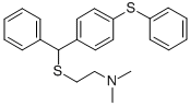 CAS#: 102559-50-2， N,N-Dimethyl-2-[Phenyl-(4-Phenylsulfanylphenyl)Methyl]Sulfanylethanamine