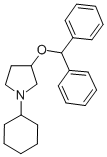 CAS#: 102584-43-0， 1-Cyclohexyl-3-[Di(Phenyl)Methoxy]Pyrrolidine