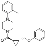 CAS#: 102617-04-9， [4-(2-Methylphenyl)Piperazin-1-Yl]-[2-(Phenoxymethyl)Cyclopropyl]Methanone