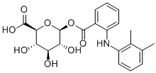 CAS#: 102623-18-7， (2S,3S,4S,5R,6S)-6-[2-[(2,3-Dimethylphenyl)Amino]Benzoyl]Oxy-3,4,5-Trihydroxyoxane-2-Carboxylic Acid