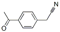 structure of CAS# 10266-42-9, 2-(4-Acetylphenyl)Acetonitrile;2-(4-Ethanoylphenyl)Ethanenitrile;4-Acetylphenylacetonitrile