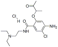 CAS#: 102670-59-7， 4-Amino-5-Chloro-N-(2-Diethylaminoethyl)-2-(3-Oxobutan-2-Yloxy)Benzamide Hydrochloride