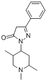 CAS#: 102689-19-0， 2,4-Dihydro-5-Phenyl-2-(1,2,5-Trimethyl-4-Piperidinyl)-3H-Pyrazol-3-One