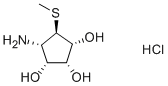 CAS#: 102822-56-0， (1R,2R,3R,4S,5R)-4-Amino-5-Methylsulfanylcyclopentane-1,2,3-Triol