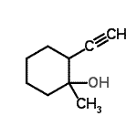 CAS#: 102877-94-1， 2-Ethynyl-1-Methylcyclohexanol