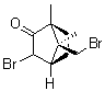 structure of CAS# 10293-10-4, (1S,4R,7S)-3-Bromo-7-(Bromomethyl)-1,7-Dimethylbicyclo[2.2.1]Heptan-2-One