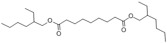 structure of CAS# 103-24-2, Nonanedioic Acid 1,9-Bis(2-Ethylhexyl) Ester;Nonanedioic Acid Bis(2-Ethylhexyl) Ester;Azelaic Acid Bis(2-Ethylhexyl) Ester;3-02-00-01787 (Beilstein Handbook Reference)