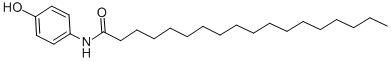 结构式 CAS# 103-99-1, N-(4-羟基苯基)-十八烷酰胺