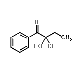 CAS#: 103040-41-1， 2-Chloro-2-Hydroxy-1-Phenyl-1-Butanone