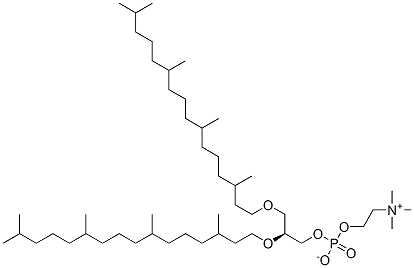 CAS#: 103067-81-8， [(2S)-2,3-Bis[(3R,11R)-3,7,11,15-Tetramethylhexadecoxy]Propyl] 2-Trimethylazaniumylethyl Phosphate