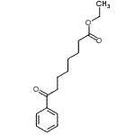 结构式 CAS# 103187-95-7, 乙基8-氧代-8-苯基辛酸酯