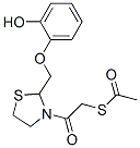 CAS#: 103195-85-3， S-[2-[2-[(2-Hydroxyphenoxy)Methyl]-1,3-Thiazolidin-3-Yl]-2-Oxoethyl] Ethanethioate