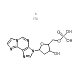 CAS#: 103213-55-4， 3-(2-Deoxy-5-O-Phosphonopentofuranosyl)-3H-Imidazo[2,1-I]Purine Sodium Salt (1:1)