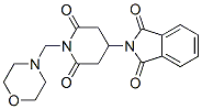 CAS 登录号：10329-96-1， 2-[1-(吗啉-4-基甲基)-2,6-二氧代哌啶-4-基]异吲哚-1,3-二酮
