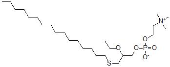 CAS#: 103304-64-9， (2-Ethoxy-3-Hexadecylsulfanylpropyl) 2-Trimethylazaniumylethyl Phosphate