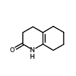 structure of CAS# 10333-11-6, 3,4,5,6,7,8-Hexahydro-2(1H)-Quinolinone;1,3,4,5,6,7,8-heptahydroquinolin-2-one;3,4,5,6,7,8-hexahydro-1H-quinolin-2-one;3,4,5,6,7,8-HEXAHYDRO-2 -QUINOLINONE