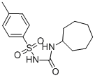 CAS 登录号：1034-82-8， 1-环庚基-3-(4-甲基苯基)磺酰基脲