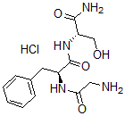 CAS#: 103527-34-0， (2S)-2-[(2-Aminoacetyl)Amino]-N-[(2S)-1-Amino-3-Hydroxy-1-Oxopropan-2-Yl]-3-Phenylpropanamide Hydrochloride