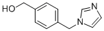 structure of CAS# 103573-92-8, 4-(1H-Imidazol-1-Ylmethyl)-Benzenemethanol;[4-(1H-Imidazol-1-Ylmethyl)Phenyl]Methanol 97%;[4-(1H-IMIDAZOL-1-YLMETHYL)PHENYL]METHANOL