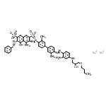 CAS#: 103580-64-9， Disodium 4-Amino-3-{[4'-({2-Amino-4-[(3-Butoxy-2-Hydroxypropyl)Amino]Phenyl}Diazenyl)-3,3'-Dimethyl-4-Biphenylyl]Diazenyl}-5-Hydroxy-6-(Phenyldiazenyl)-2,7-Naphthalenedisulfonate
