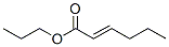 CAS 登录号：10380-79-7， (E)-己-2-烯酸丙基酯