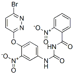 CAS#: 103829-05-6， N-[[4-(6-Bromopyridazin-3-Yl)Oxy-3-Nitro-Phenyl]Carbamoyl]-2-Nitro-Benzamide