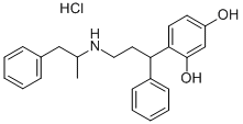 CAS#: 103849-39-4， 4-(3-((1-Methyl-2-Phenylethyl)Amino)-1-Phenylpropyl)-1,3-Benzenediol Hydrochloride