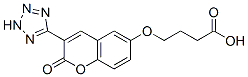 CAS#: 103876-50-2， 4-[2-Oxo-3-(2H-Tetrazol-5-Yl)Chromen-6-Yl]Oxybutanoic Acid