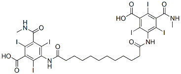 CAS#: 10397-78-1， 5,5'-[Decamethylenebis(Carbonylimino)]Bis(N-Methyl-2,4,6-Triiodoisophthalamic Acid)