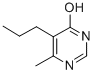 结构式 CAS# 103980-68-3, 6-甲基-5-丙基-4(1H)-嘧啶酮