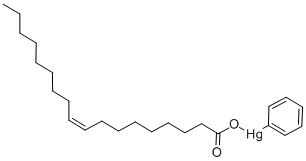 CAS#: 104-60-9， (9-Octadecenoato)Phenyl-Mercury