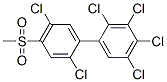 CAS#: 104086-19-3， 1,2,3,4-Tetrachloro-5-(2,5-Dichloro-4-Methylsulfonylphenyl)Benzene