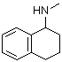 structure of CAS# 10409-15-1, N-Methyl-1,2,3,4-Tetrahydro-1-Naphthalenamine;Methyl-(1,2,3,4-Tetrahydro-Naphthalen-1-Yl)-Amine;N-methyl-N-1,2,3,4-tetrahydronaphthalen-1-ylamine;MFCD06373941