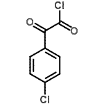 CAS 登录号：104132-79-8， (4-氯苯基)(氧代)乙酰氯