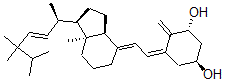 CAS#: 104211-64-5， (1S,3R,5Z)-5-[(2E)-2-[(1R,3aS,7aR)-7alpha-Methyl-1-[(E,2R)-5,5,6-Trimethylhept-3-En-2-Yl]-2,3,3a,5,6,7-Hexahydro-1H-Inden-4-Ylidene]Ethylidene]-4-Methylidenecyclohexane-1,3-Diol