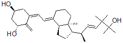 CAS#: 104211-73-6， (1S,3R,5Z)-5-[(2E)-2-[(1S,3aS,7aR)-1-[(E,2R)-6-Hydroxy-5,5,6-Trimethylhept-3-En-2-Yl]-7alpha-Methyl-2,3,3a,5,6,7-Hexahydro-1H-Inden-4-Ylidene]Ethylidene]-4-Methylidenecyclohexane-1,3-Diol